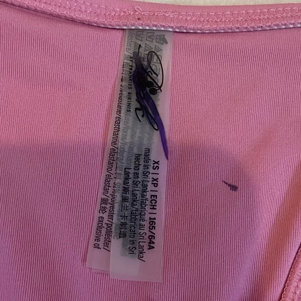 Frankies Bikinis chic pink